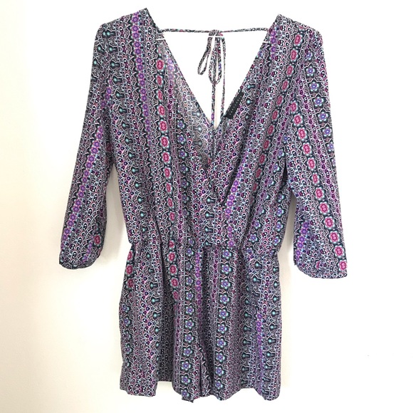 Sanctuary Pants - sanctuary Sunset Moroccan Printed Playsuit Romper